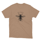bee happy - brown mockup