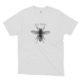 bee happy - grey mockup