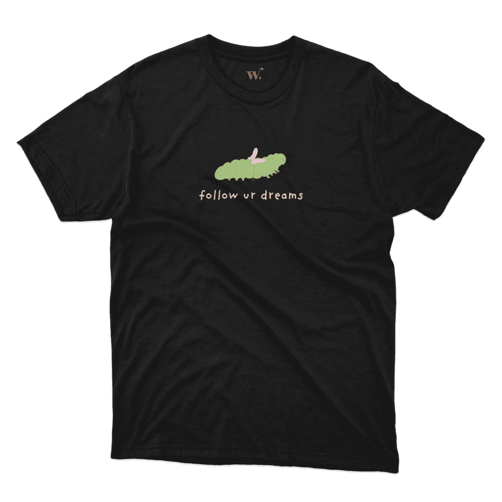 follow your dreams - black mockup follow your dreams - black mockup