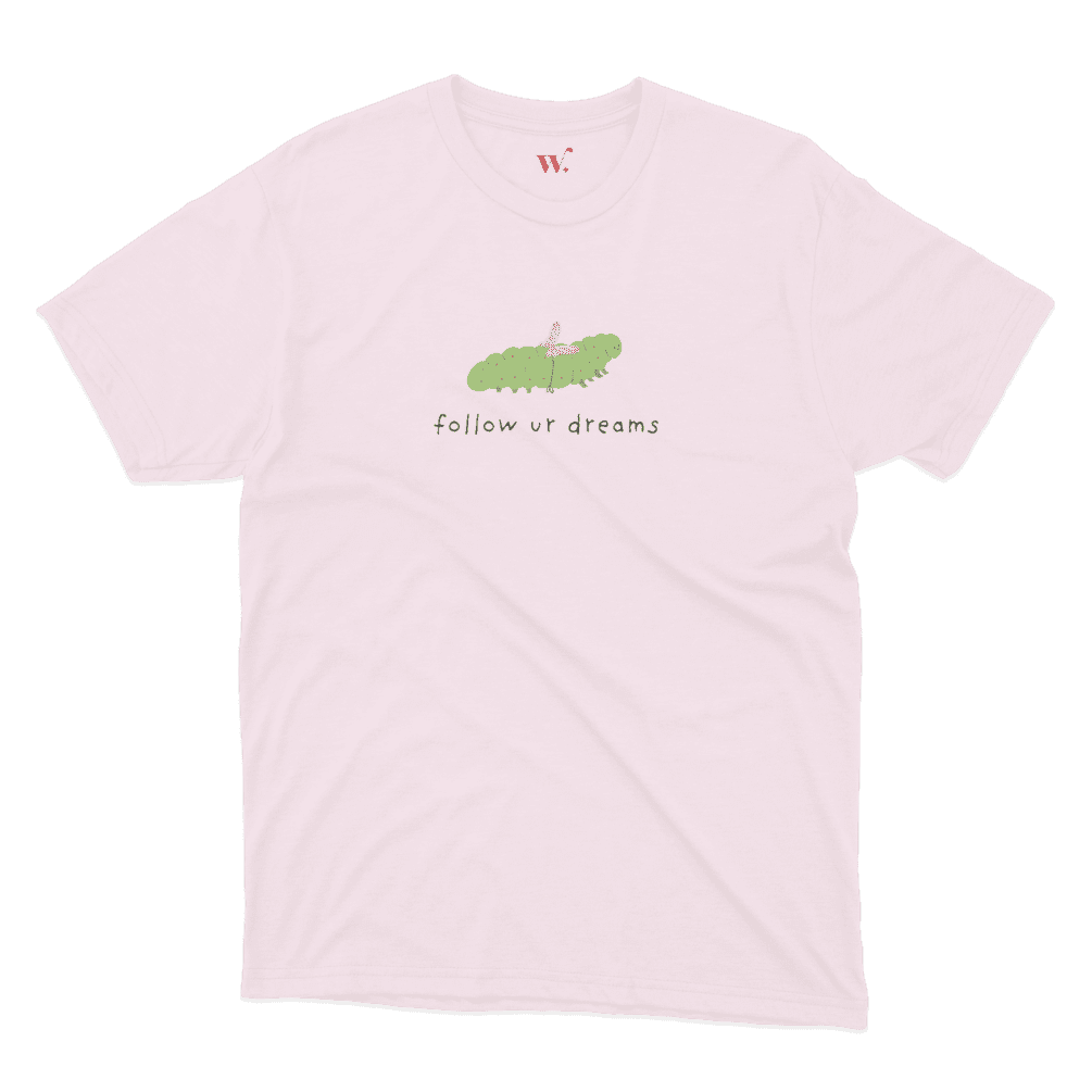 follow your dreams - pink mockup follow your dreams - pink mockup