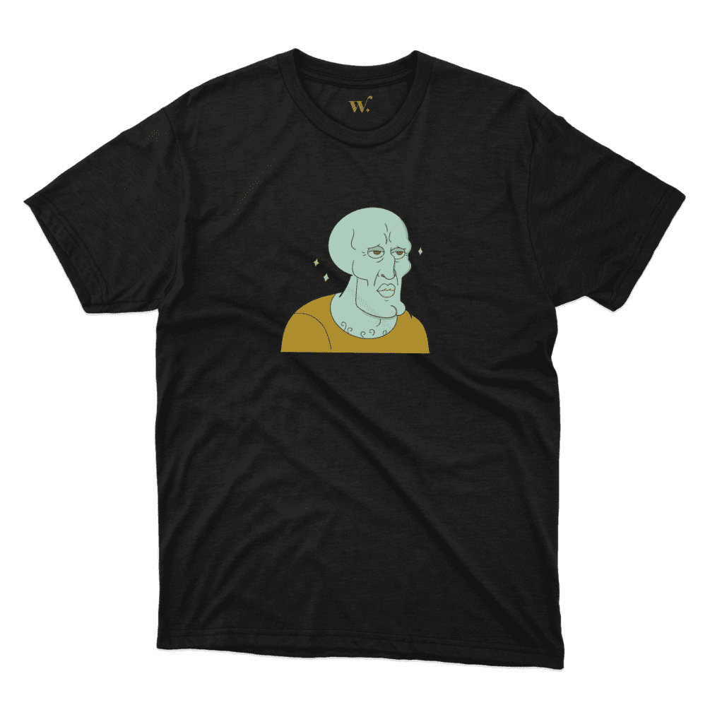 squidward - black mockup squidward - black mockup