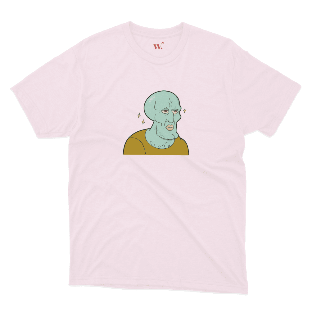 squidward - pink mockup squidward - pink mockup