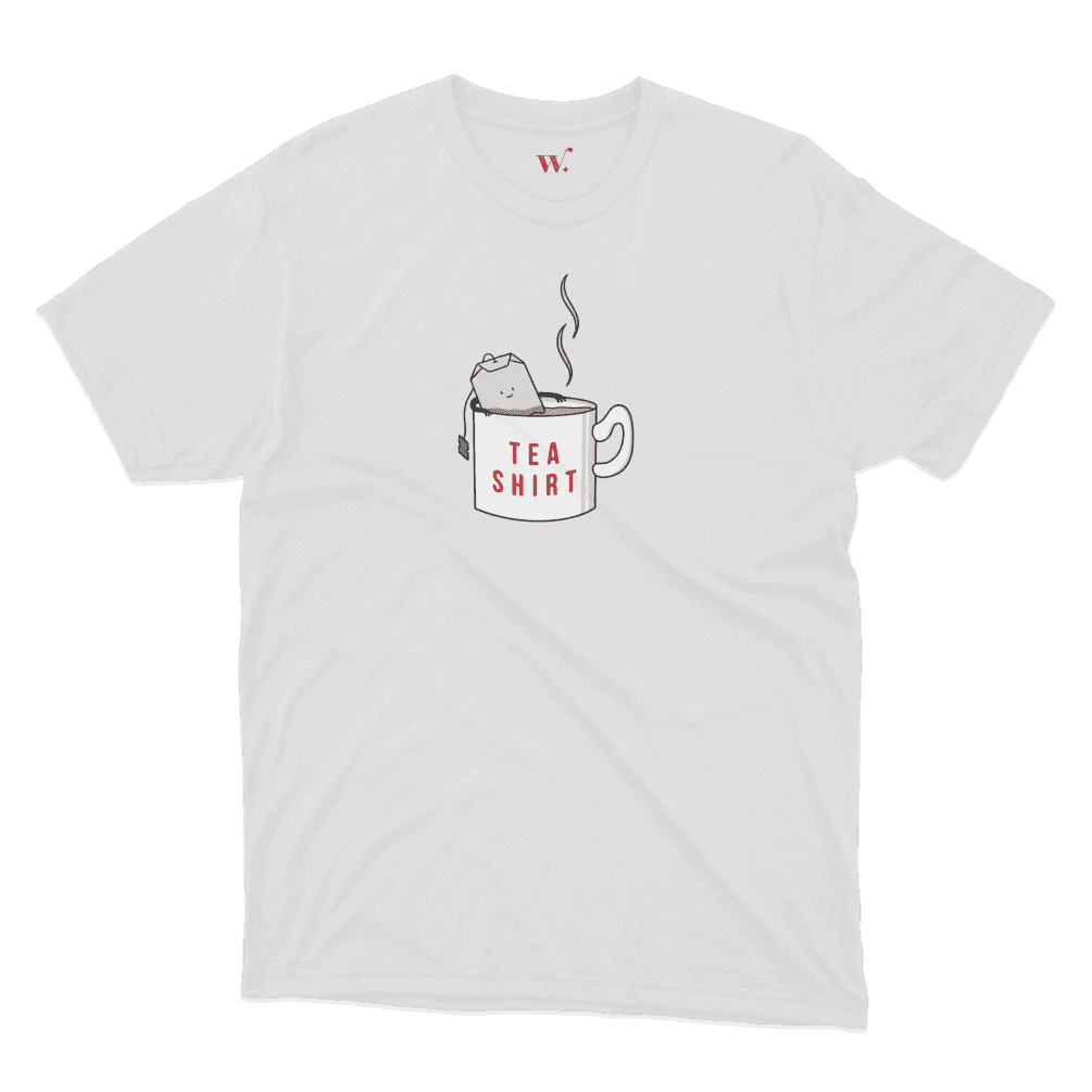 Tea shirt - grey mockup Tea shirt - grey mockup