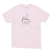 Tea shirt - pink mockup