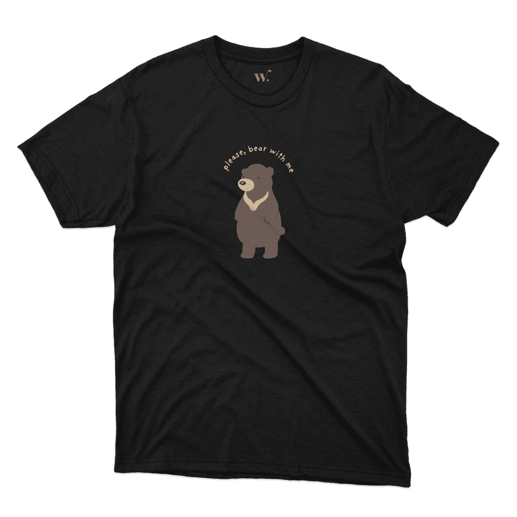bear with me - black mockup bear with me - black mockup