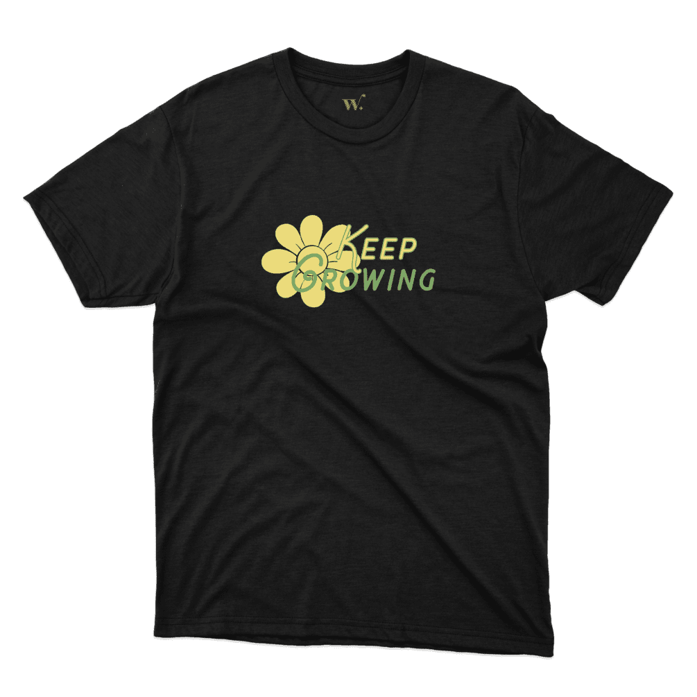 keep growing - black mockup keep growing - black mockup