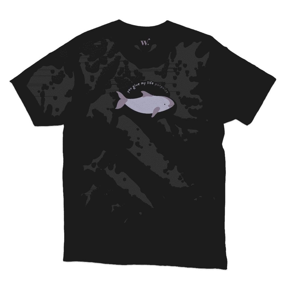 life porpoise - black mockup life porpoise - black mockup