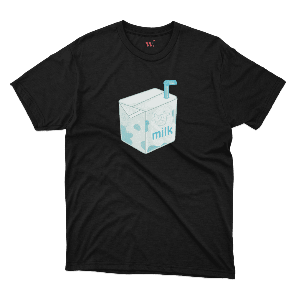 milk - black mockup milk - black mockup
