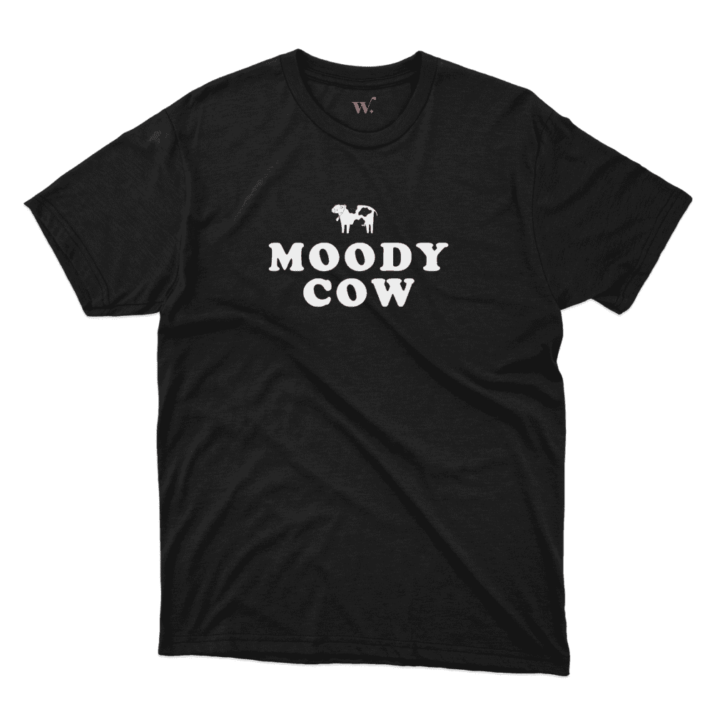 moody cow - black mockup moody cow - black mockup