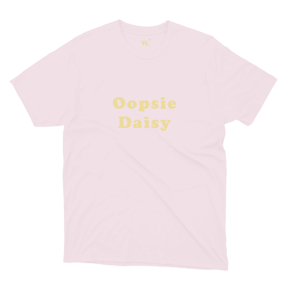 oopsie daisy - pink mockup oopsie daisy - pink mockup