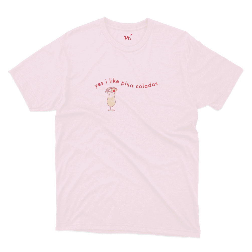 pina coladas - pink mockup pina coladas - pink mockup