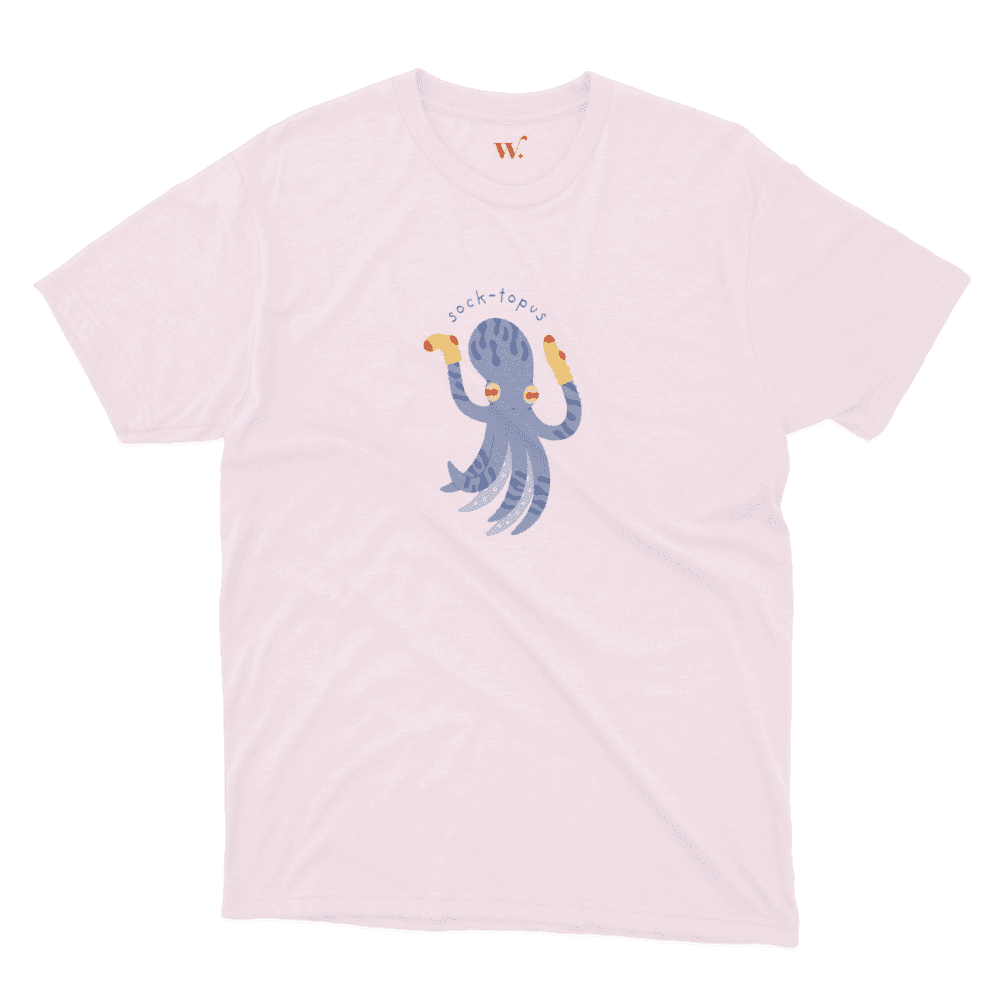 socktopus - pink mockup socktopus - pink mockup