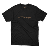 think happy thoughts - black mockup